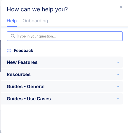 Figure: CoA Help Tab